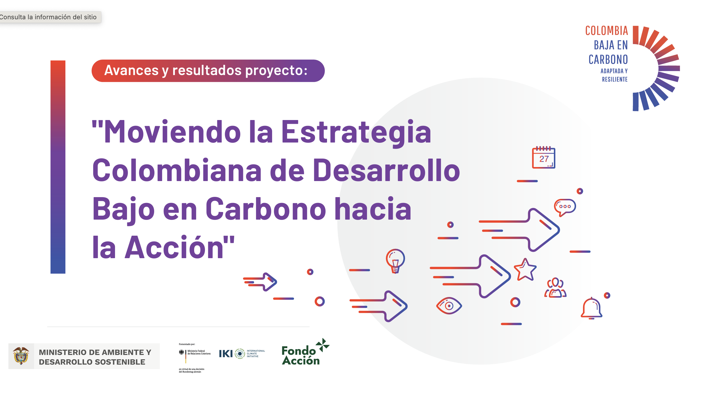 Avances y resultados – Colombia Baja en Carbono